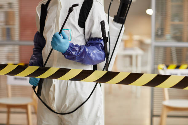 Professional Blood Cleanup technician working in Haverhill, FL